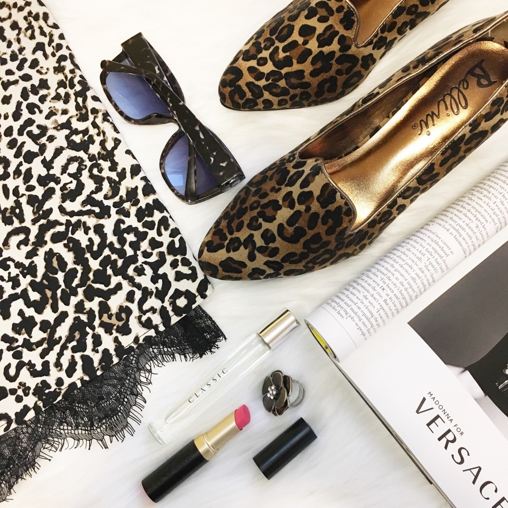 Bellini | Cheetah Print Suede Heels